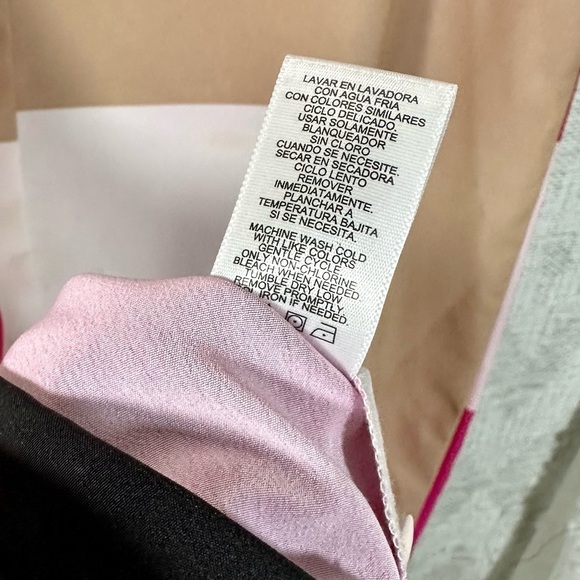 REED colorblock shift dress size L - Picture 9 of 11